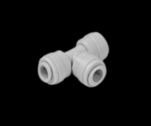 Fairview Ltd PI64R-64 - Gry Acetal Tee 3/8x1/4