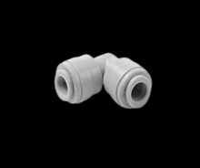 Fairview Ltd PI65-4 - Gry Acetal Union Elbow 1/4