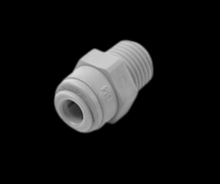 Fairview Ltd PI68-6C - Gry Acetal Male Connector 3/8x3/8NPT