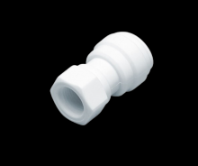 Fairview Ltd PP66-4-7S - PP Faucet Connector 1/4x7/16x24 UNS