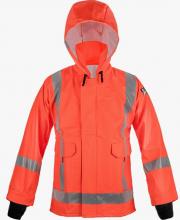 Lakeland Protective Wear AJPU10ORRT-SM - Protective Rainwear Jacket with Reflective Strip