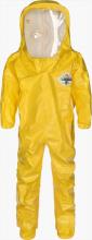 Lakeland Protective Wear C4T400Y-LG - Encapsulated Chemical Suit with Rear Entry and Flat Back