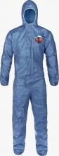 Lakeland Protective Wear MVP428-2X - Disposable Coverall with Hood, Elastic Wrists and Ankles