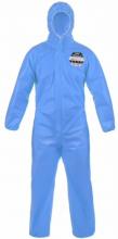 Lakeland Protective Wear ESGP528B-LG - Disposable Coverall with Hood, Elastic Wrists and Ankles