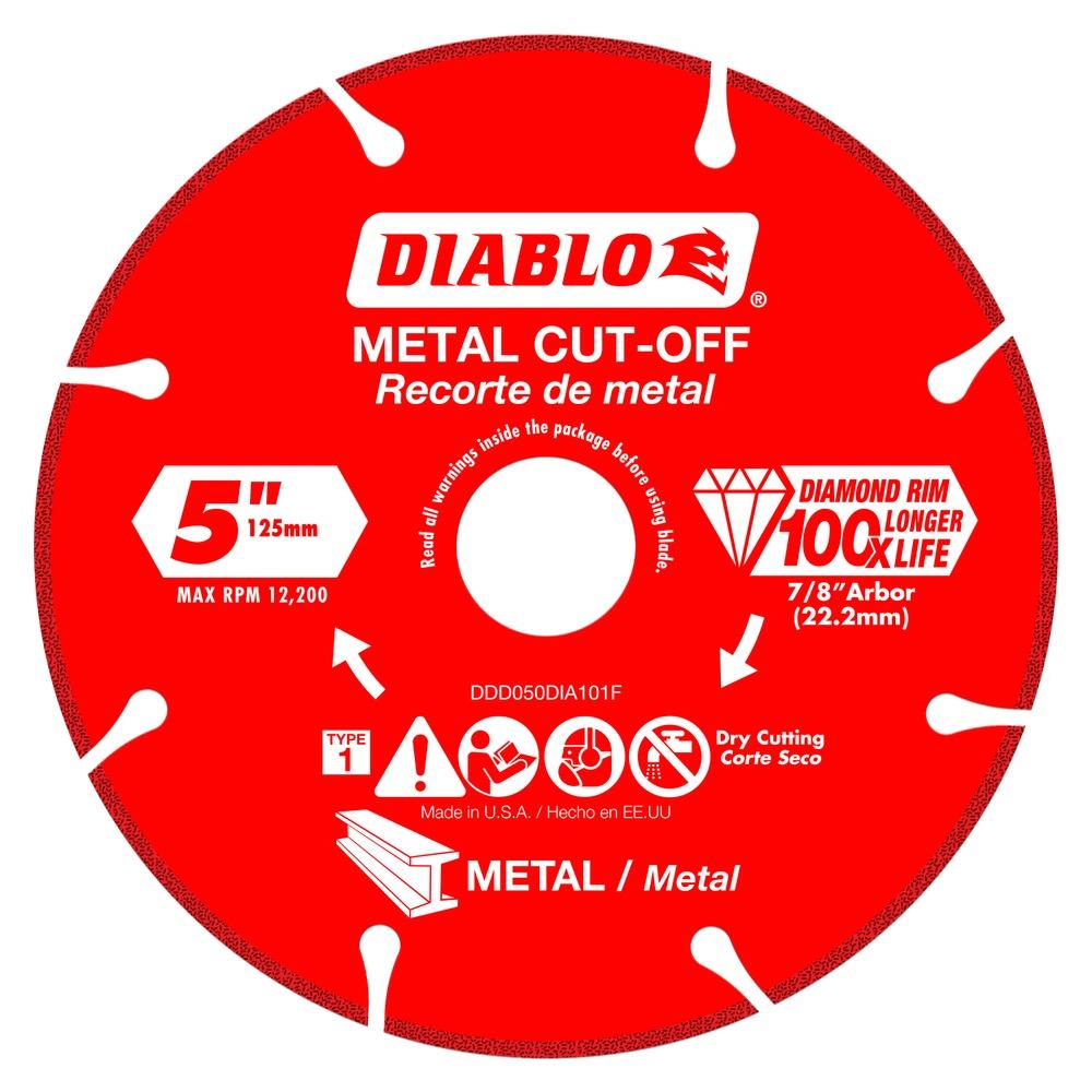 5 in. Diamond Metal Cut-Off Blade