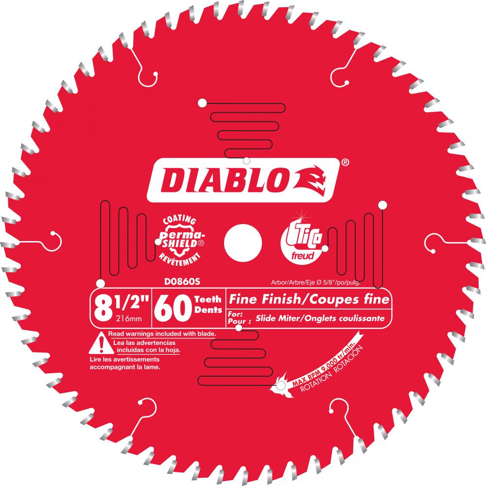 8-1/2 in. x 60 Tooth Fine Finish Saw Blade