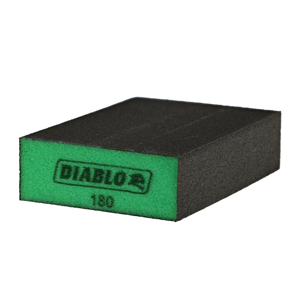 4&#34; x 2-1/2&#34; x 1&#34; 180-Grit Flat Edge Sanding Sponge