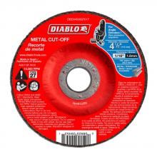 Diablo CDD045063701F - 4-1/2 in. Metal Cut Off Disc - Type 27