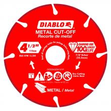 Diablo CDD045DIA101F - 4-1/2 in. Diamond Metal Cut-Off Blade