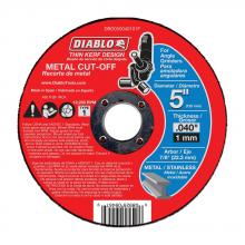 Diablo CDD050040101F - 5 in. Metal Cut Off Disc - Thin Kerf