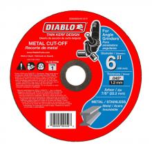 Diablo CDD060045101F - 6 in. Metal Cut Off Disc - Thin Kerf
