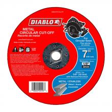 Diablo CDD070125L01F - 7 in. Metal Circular Cut Off Disc