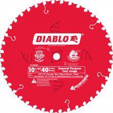 Diablo D1040W - 10-1/4 in. x 40 Tooth General Purpose Beam Saw Blade