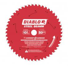 Diablo D1050CF - 10 in. x 50 Tooth Steel Demon Cermet II Saw Blade for Metals and Stainless Steel