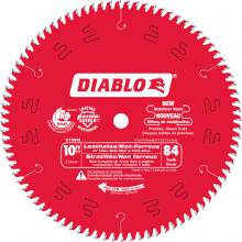 Diablo D1084L - 10 in. x 84 Tooth Laminates & Non-Ferrous Metals Saw Blade