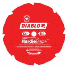 Diablo D1208DHC - 12 in. x 8 Tooth (PCD) Fiber Cement HardieBlade