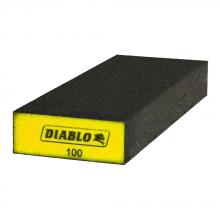 Diablo DFBBLOCBFN01G - 8" x 3" x 1" 100-Grit Extended Flat Edge Sanding Sponge
