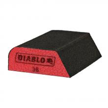 Diablo DFBCOMBCRS01G - 4" x 2-1/2" x 1" 36-Grit Dual-Edge Sanding Sponge