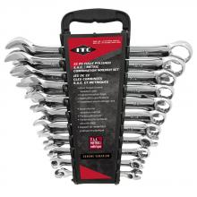 ITC 20219 - 22 PC Fully Polished SAE / Metric Combination Wrench Set