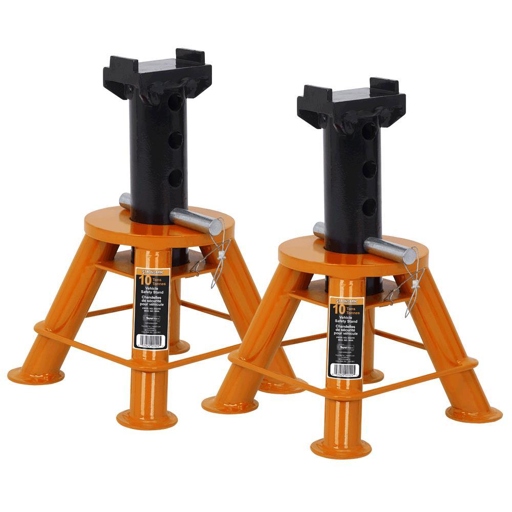 10 Ton Low Profile Jack Stands