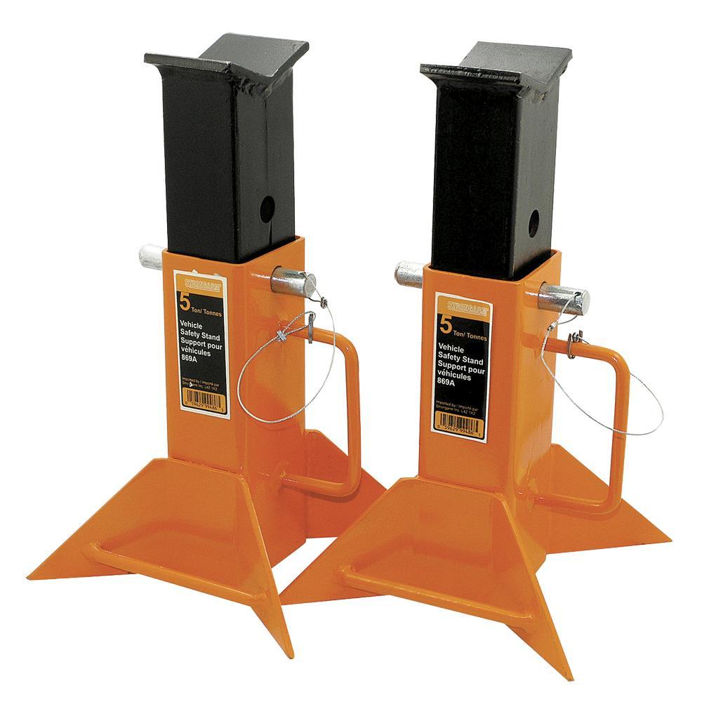 5 Ton Forklift Stands - Heavy Duty
