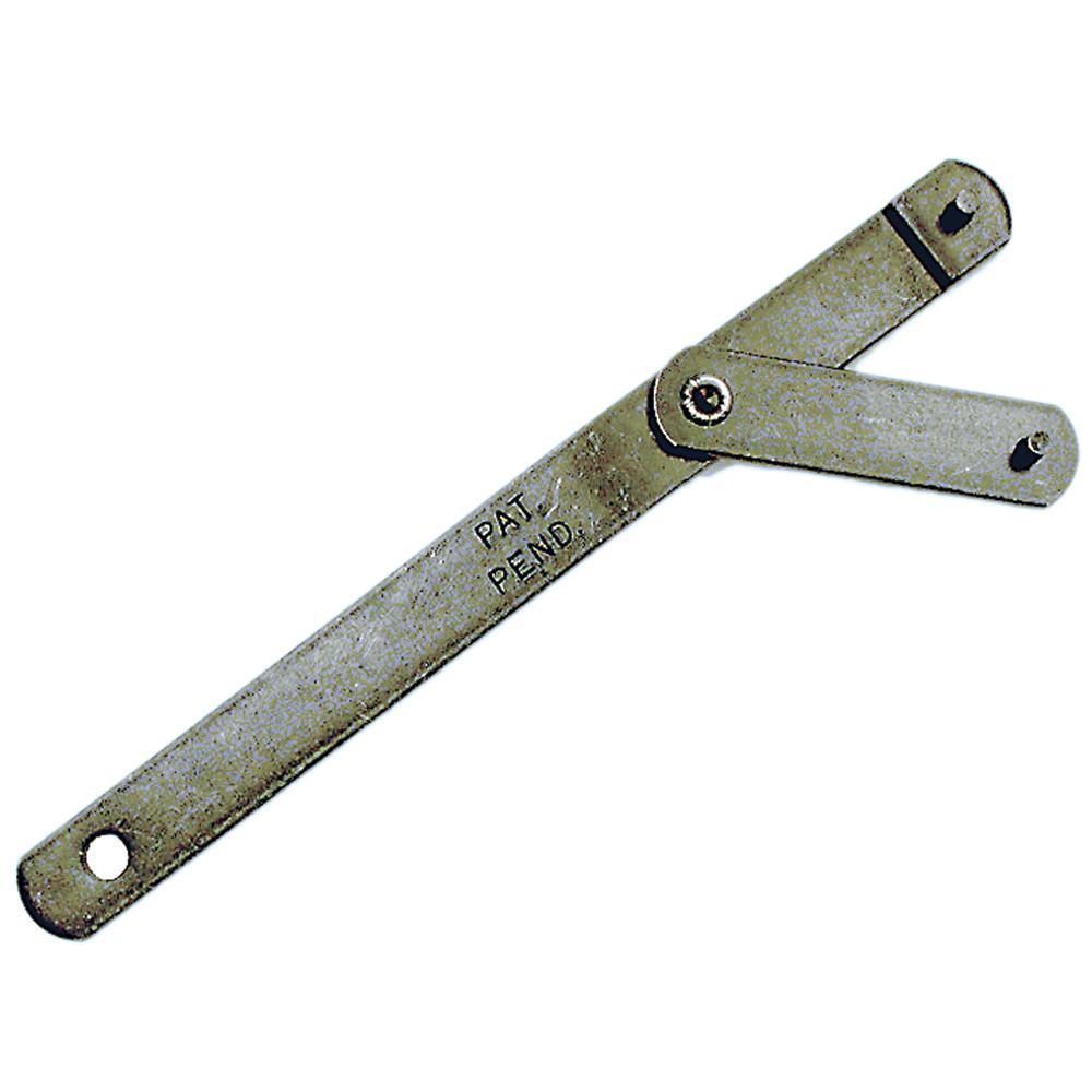 Adjustable Pin Wrench for Flange Nuts