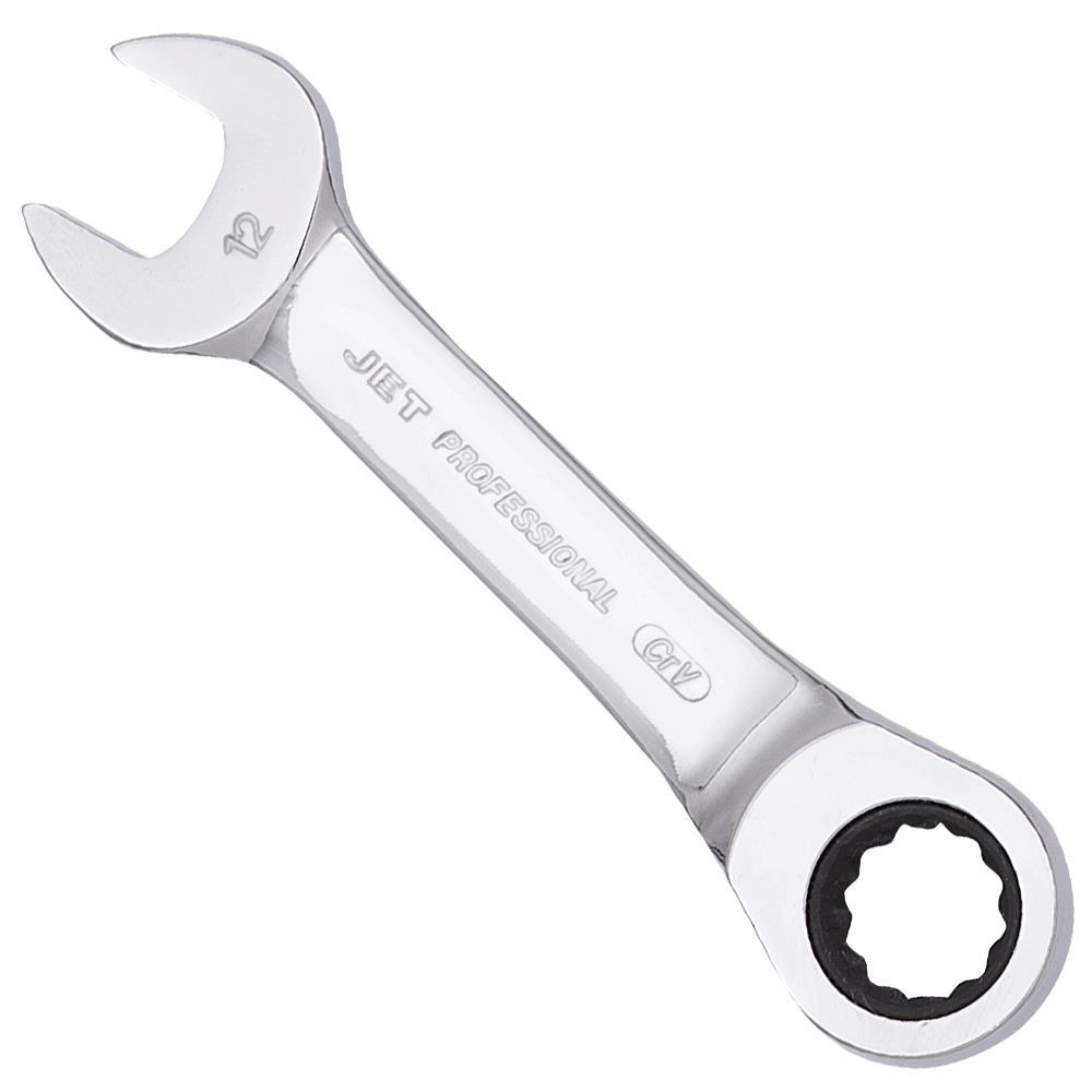 Ratcheting Stubby Wrench - Metric - 12mm