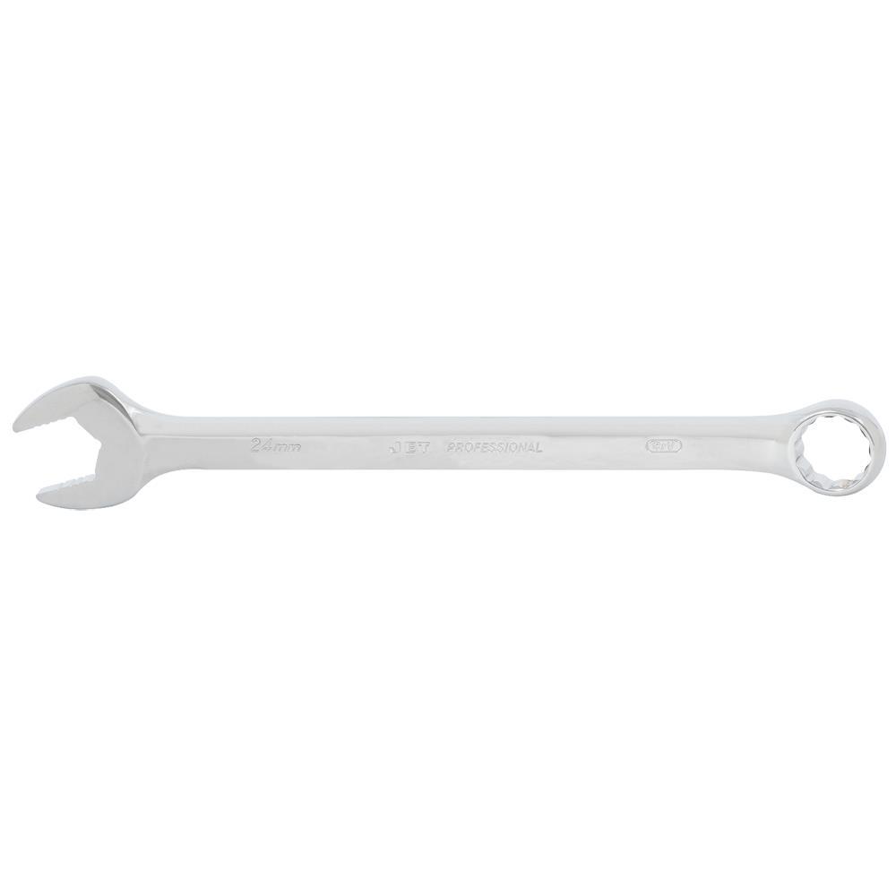 24mm Fully Polished Long Pattern Combination Wrench