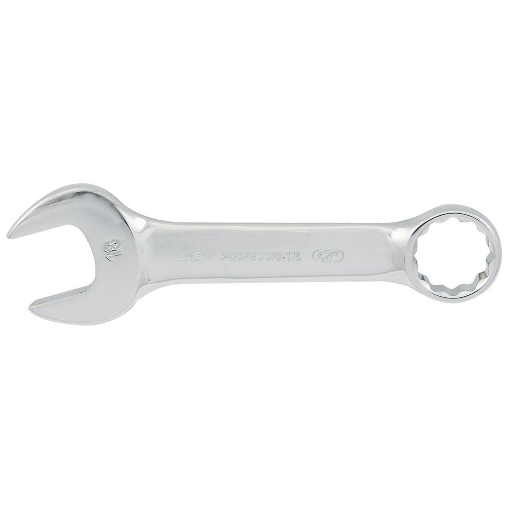 15mm Fully Polished Stubby Combination Wrench