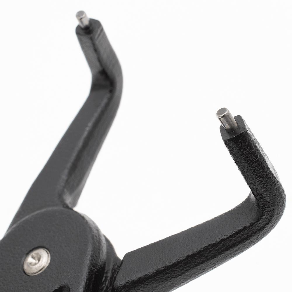 Pliers-Snap Ring-Internal-Super Heavy Duty-Bent-5-1/2&#34;