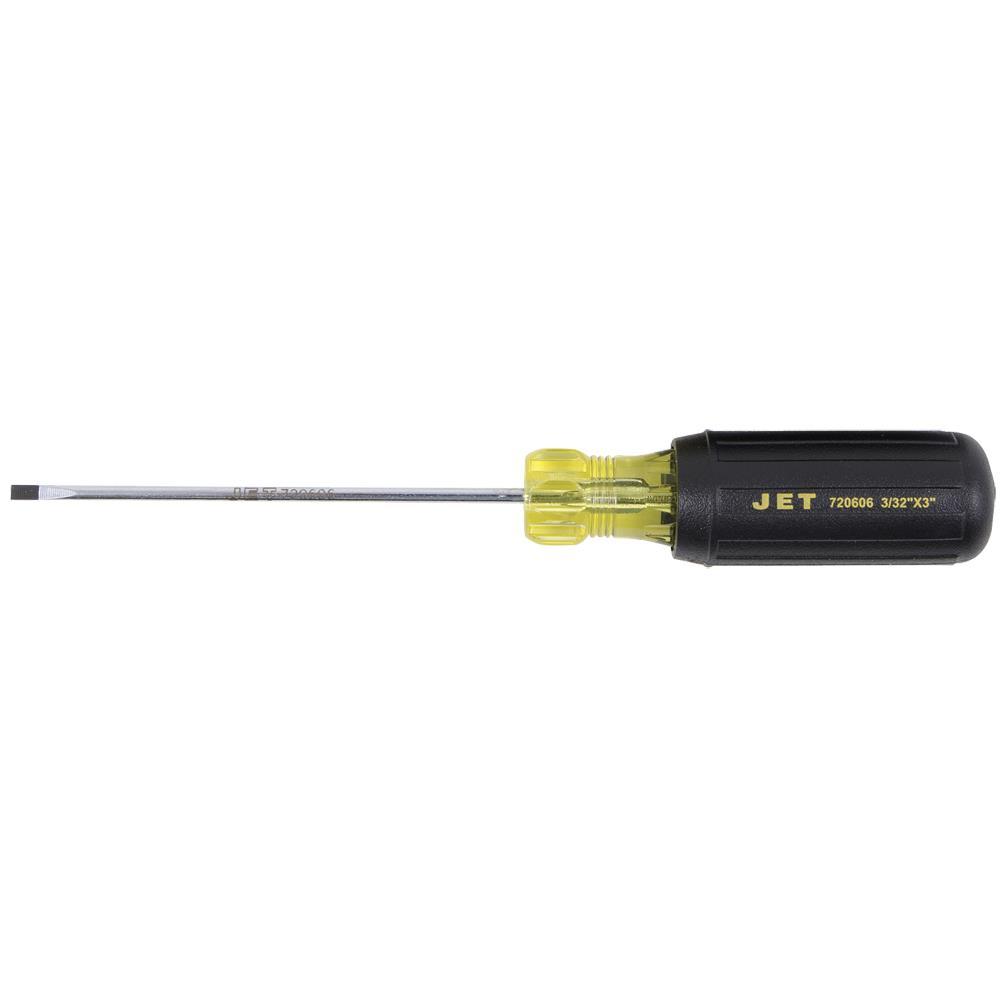 3/32&#34; x 3&#34; Slot Mini Cushion Grip Screwdriver