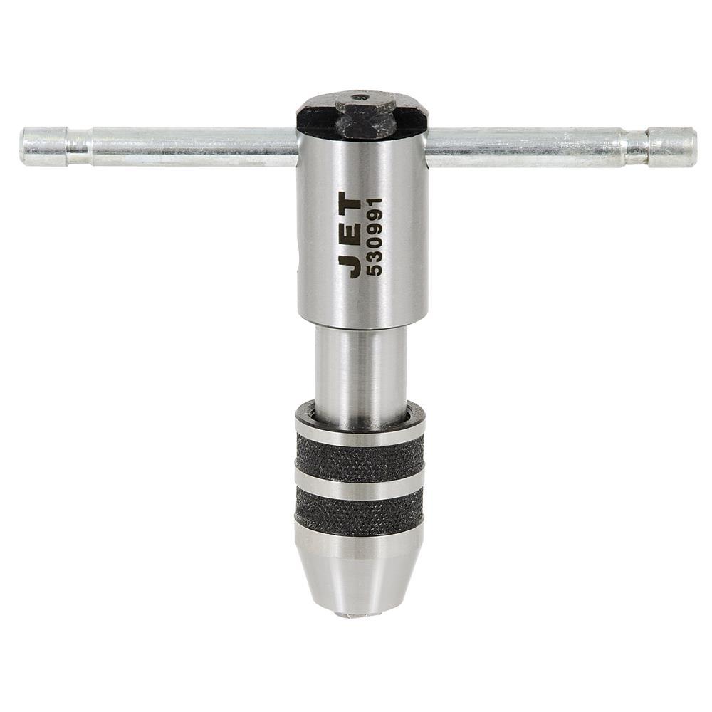 JET-KUT® Ratchet Tap Wrench For # 0 - 1/4&#34; (2 mm – 6 mm) Taps - Super Premium