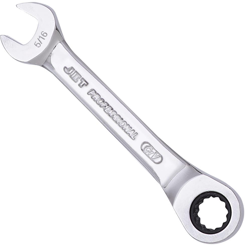 Ratcheting Stubby Wrench - SAE - 5/16”