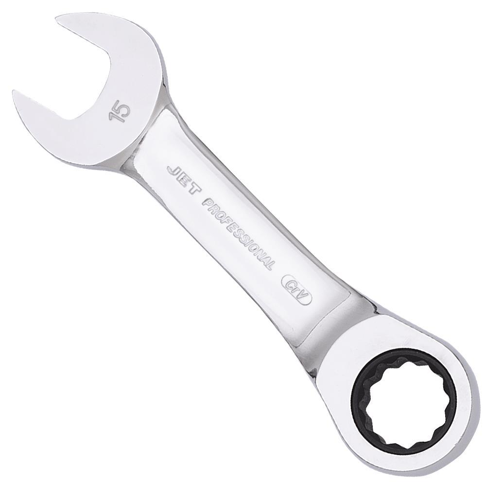 Ratcheting Stubby Wrench - Metric - 15mm