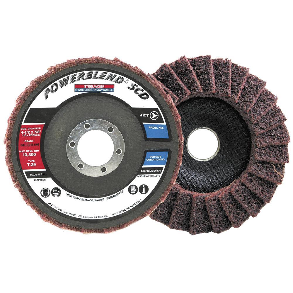 5 x 7/8 Medium POWERBLEND SCD T29 Surface Conditioning Flap Disc