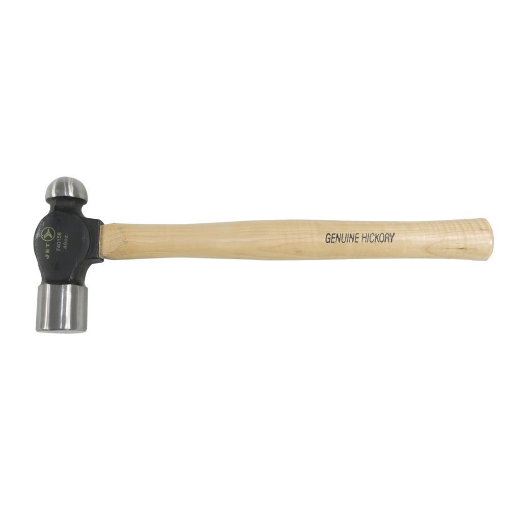 40 oz Ball Pein Hammer - Hickory Handle