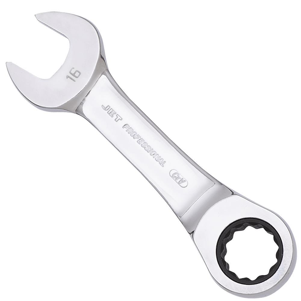 Ratcheting Stubby Wrench - Metric - 16mm