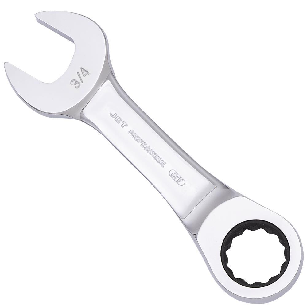 Ratcheting Stubby Wrench - SAE - 3/4”