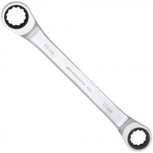 Jet - CA 701562 - Ratcheting Double Box Wrench - Metric - 17mm x 19mm