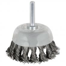 Jet - CA 550802 - 2-3/8 x 1/4" Shaft Mounted Knot Twisted Cup Brush