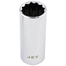 Jet - CA 671816 - 3/8" DR x 16mm Deep Chrome Socket - 12 Point