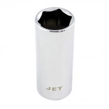 Jet - CA 671712 - 3/8" DR x 12mm Deep Chrome Socket - 6 Point
