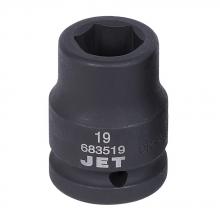 Jet - CA 683519 - 3/4" DR x 19mm Regular Impact Socket - 6 Point