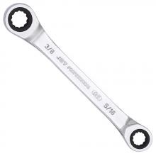 Jet - CA 701502 - Ratcheting Double Box Wrench - SAE - 5/16” x 3/8”