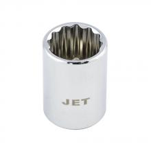 Jet - CA 670211 - 1/4" DR x 11/16" Regular Chrome Socket - 12 Point