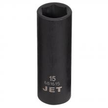 Jet - CA 681615 - 3/8" DR x 15mm Deep Impact Socket - 6 Point