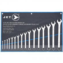 Jet - CA 700135 - Long Pattern Wrench Set - SAE - 16 pc