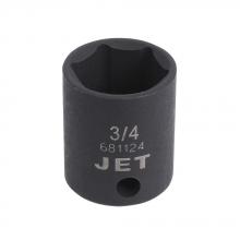 Jet - CA 681124 - 3/8" x 3/4" Regular Impact Socket - 6 Point