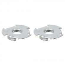 Jet - CA 552114 - 3/4" Hole x 2" O.D. Adaptors for JET Bench Crimped Wire Wheels (Pair)