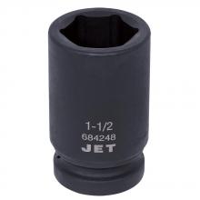 Jet - CA 684248 - 1" DR x 1-1/2" Deep Impact Socket - 6 Point